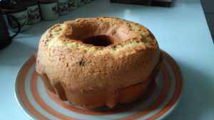 Ciambella all’arancia con gocce di cioccolato