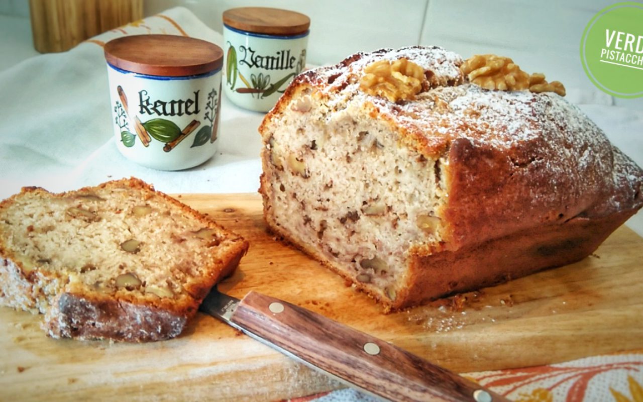 Banana Bread Con Noci E Cannella