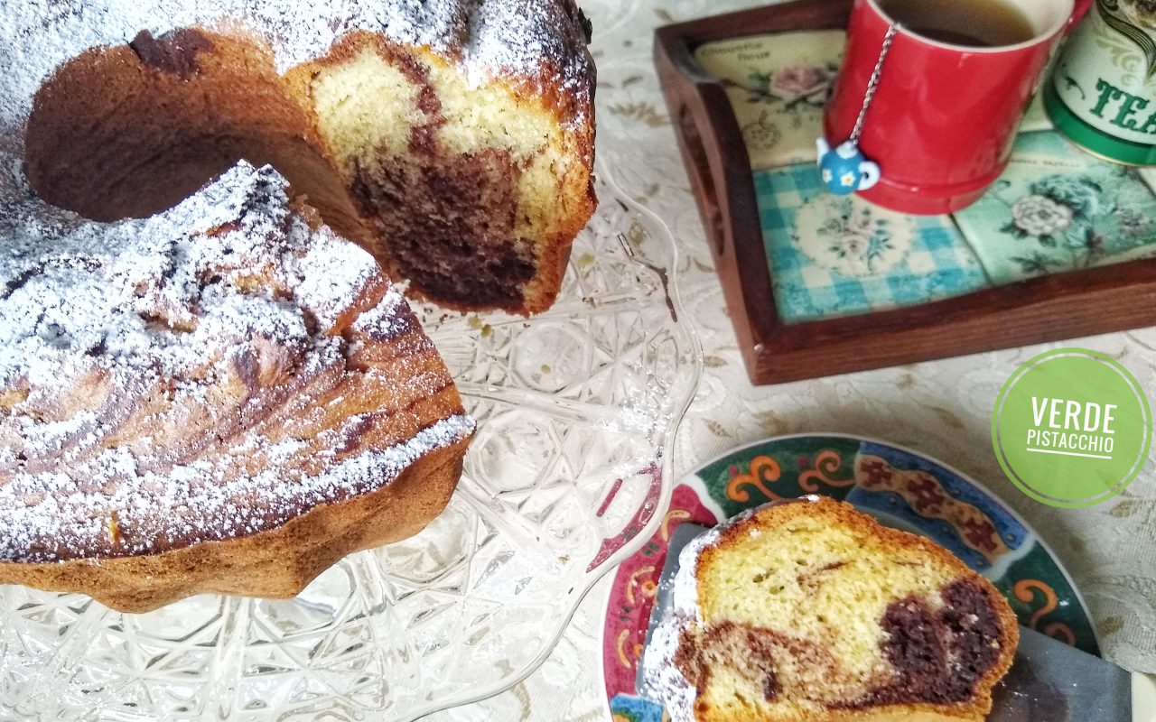 Ciambellone Variegato Ricotta e Cioccolato