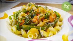 Cavatappi con Fagiolini e Patate Dolci, Velocissimi