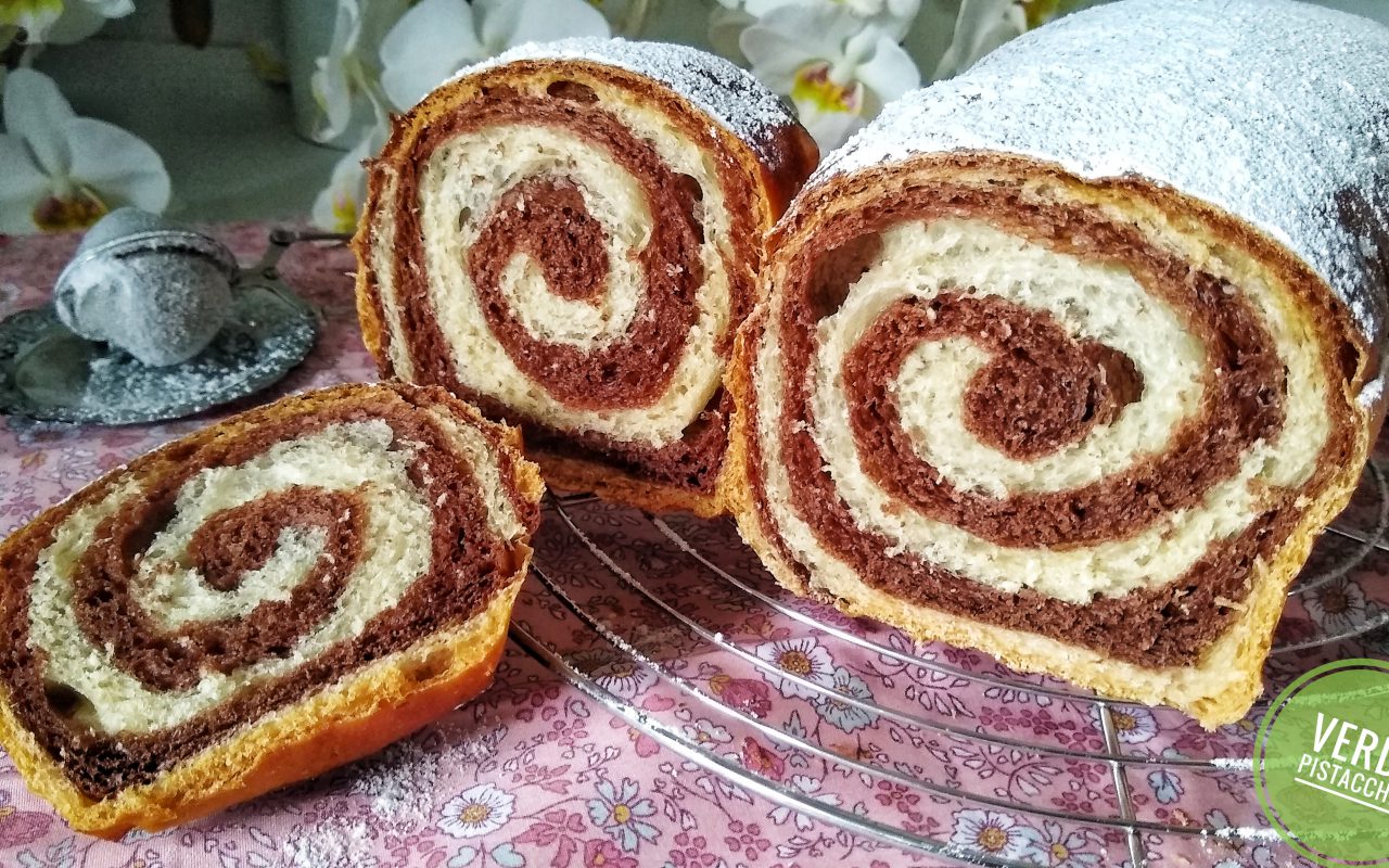 Pan Brioche Bicolore