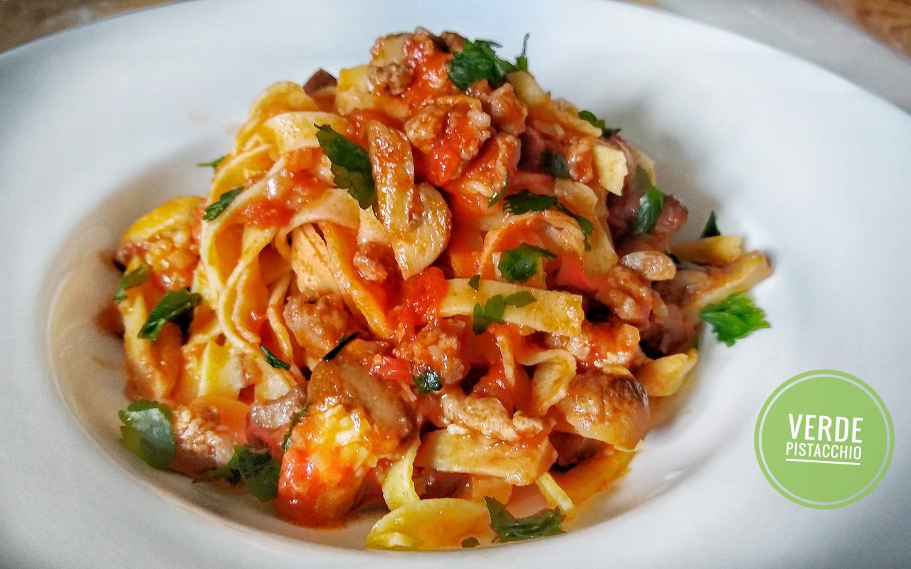 Tagliatelle alla Boscaiola