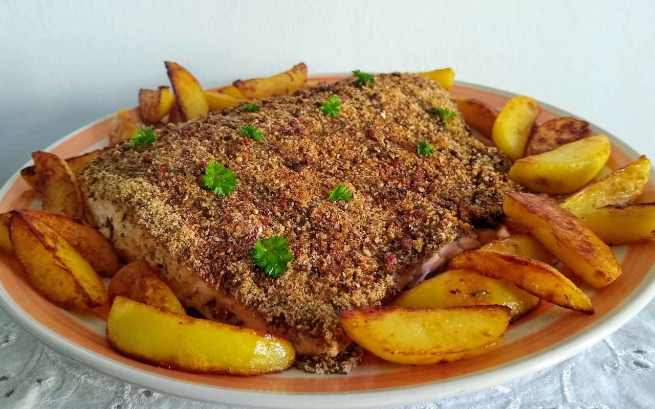 Salmone al forno