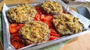 Funghi portobello ripieni gratinati