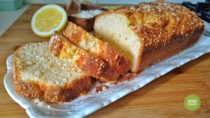 Plumcake allo yogurt cocco e limone