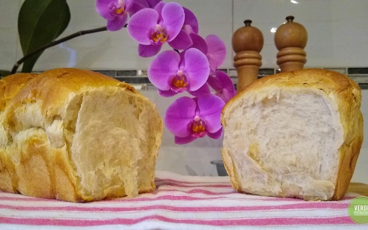 Hokkaido milk bread con metodo tang zhong